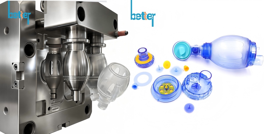 PVC self inflating Manual Resuscitator Ambu Bag PVC self inflating bag Resuscitator Ambu Bag Moulding