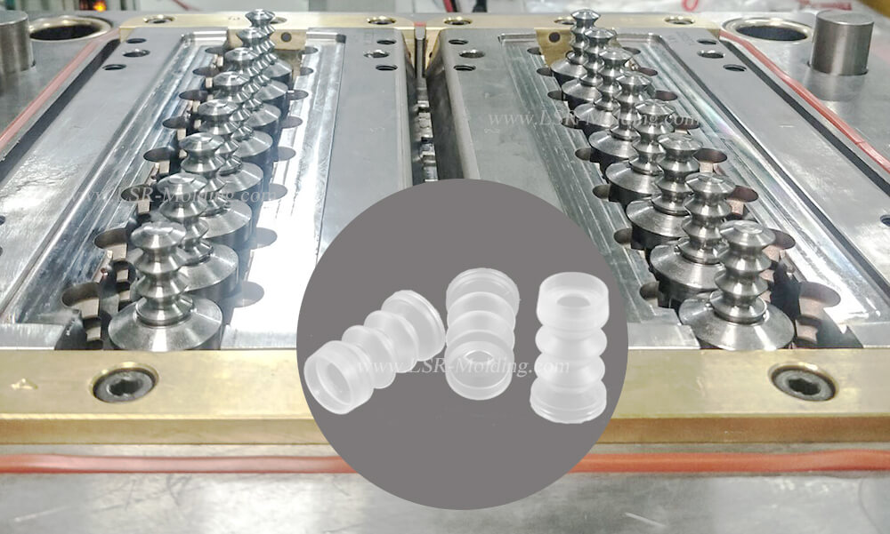 silicone bellow and expansion joint by LSR Mold