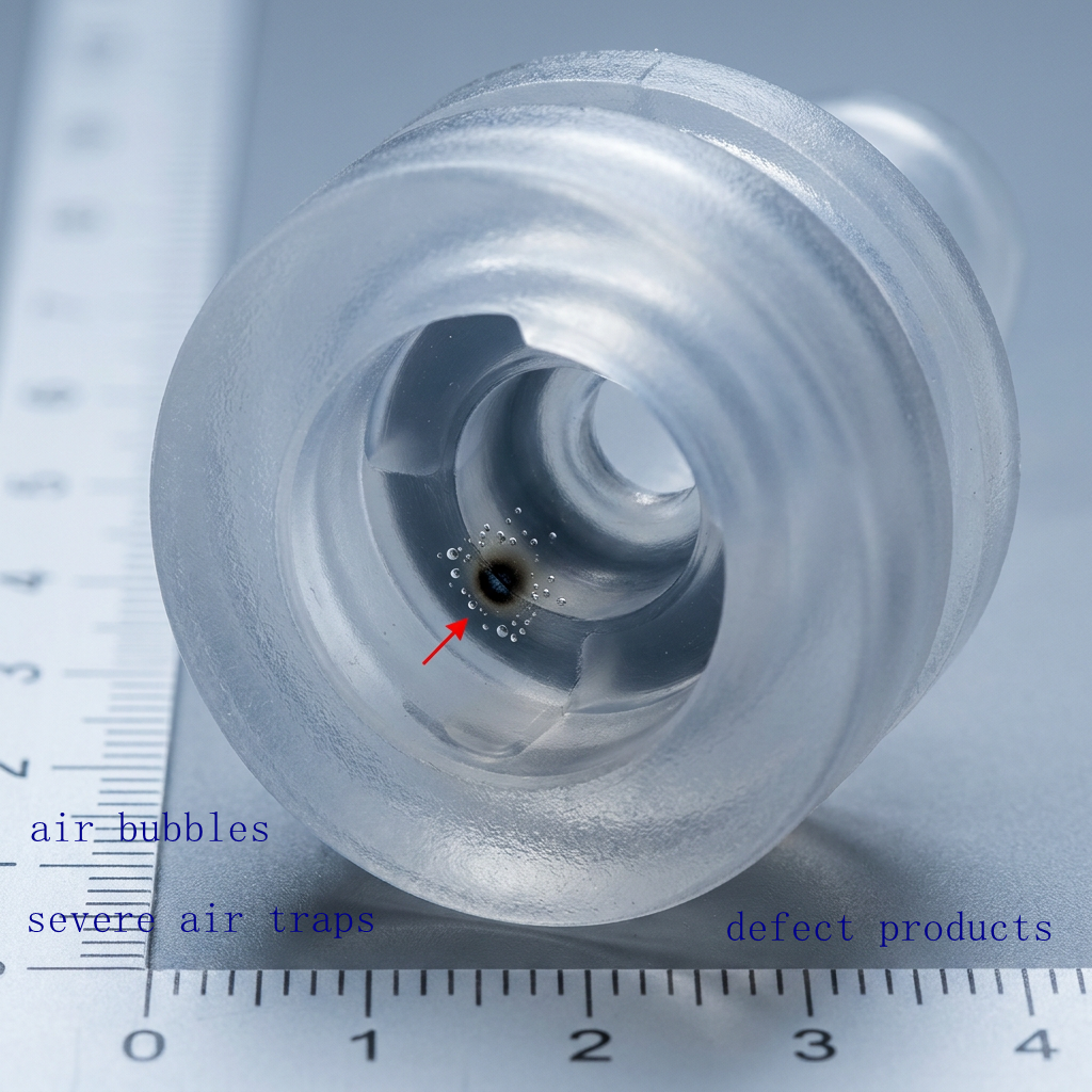 medical silicone components lsr injection molding air bubbles