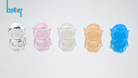 High temperature clear silicone part made with best crystal clear silicone material