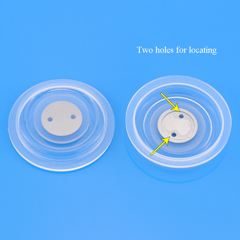 overmolded silicone membrane