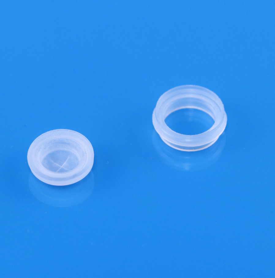 plastic support+ silicone valve