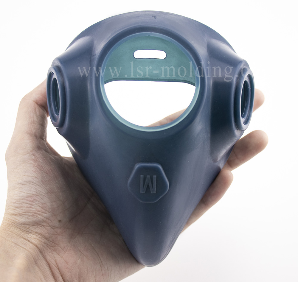 Silicone Half-Mask with Valve