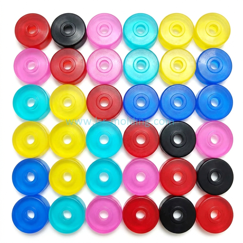 silicone compression mold, silicon washer, trocar sealing cap