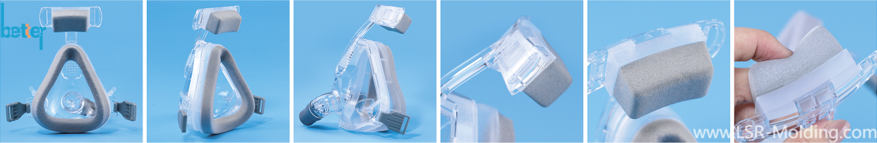 memory foam cpap mask for cpap machine preventing snoring and apnea events