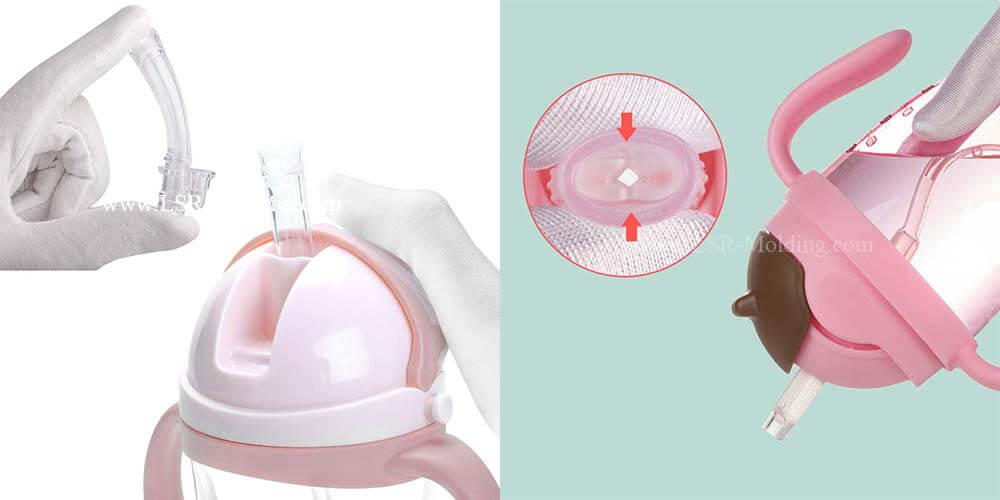 Baby Bottle Straw Replacement for Kids Drinking-Cup Water Bottle Feeding 