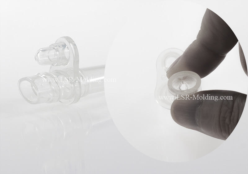 silicone baby cup straw by LSR Mold