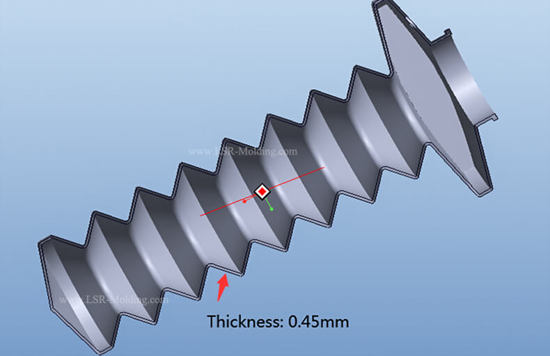 silicone cover bellows