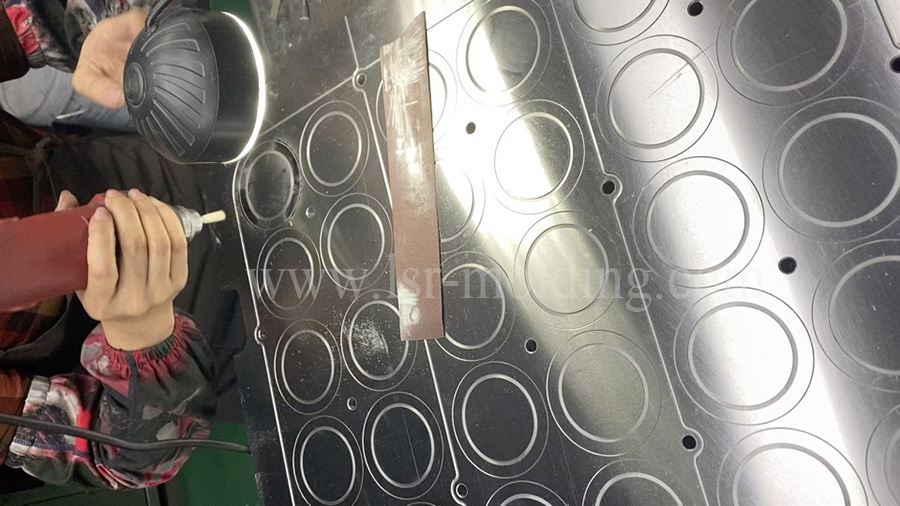 Manually Polish Silicone Rubber Pad Compression Molds Mould Polishing Tools