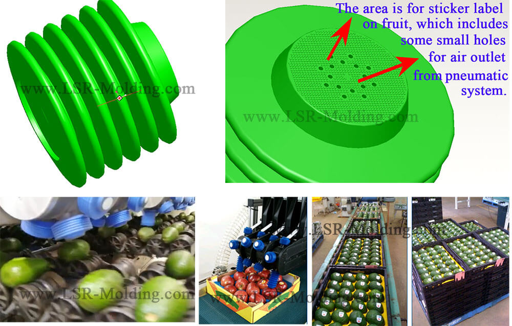 Silicone Injection Molding Complex Design