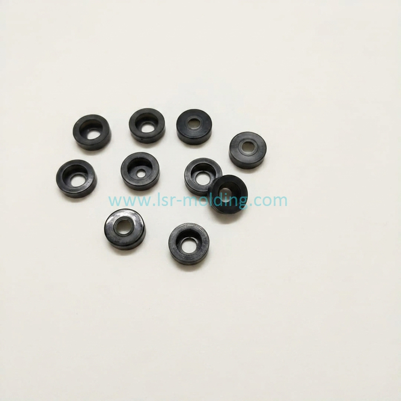 silicone compression mold, trocar sealing cap, silicone washer