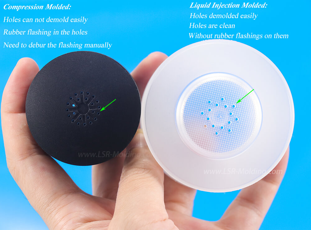 Liquid Silicone Bellows by LSR Injection Mold