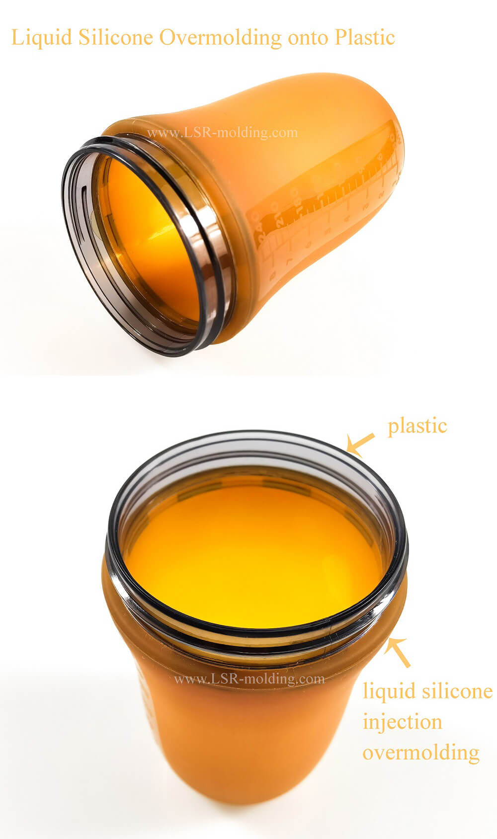 liquid silicone overmolding