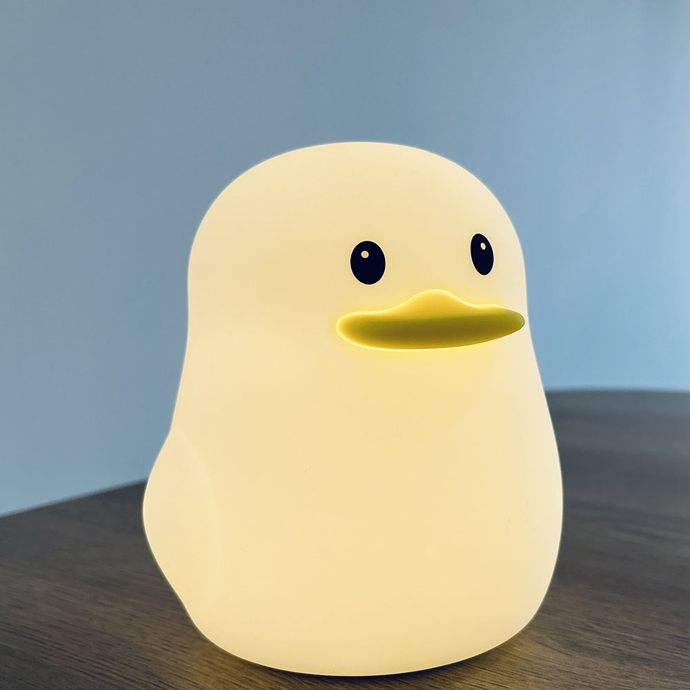 Veilleuse Baleine En Silicone LED - Lumière Douce Pour Chambre Bébé - Rechargeable USB - Minuterie 3h - Cadeau Enfant Fille Garçon