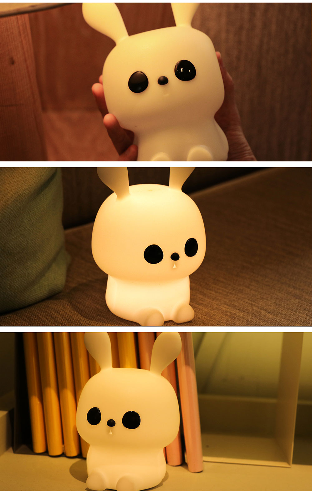 Bunny Silicone Night Light