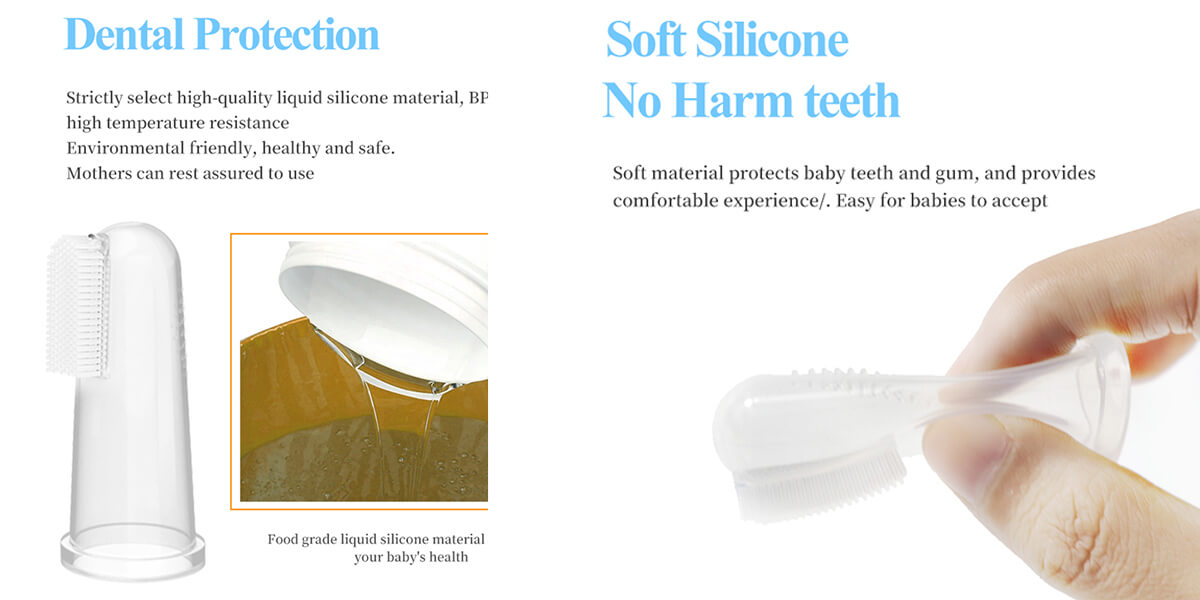 baby finger toothbrush by LSR Injection Mold