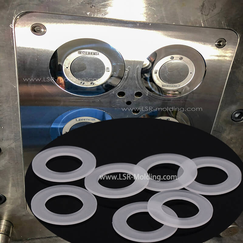 LSR Plunger Seal by Silicone Injection Molding