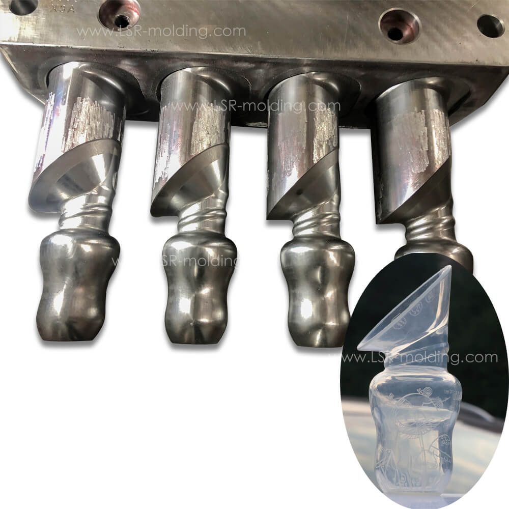 LSR Molding for Silicone Breast Pump