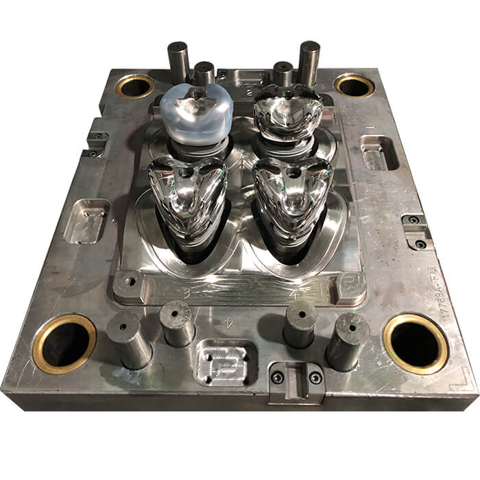 Liquid silicone injection mold for nasal mask