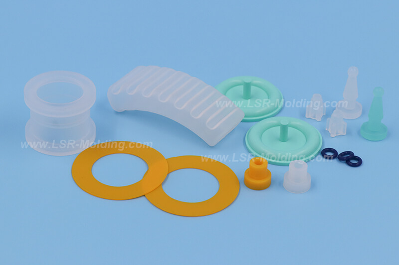 Medical grade silicone parts