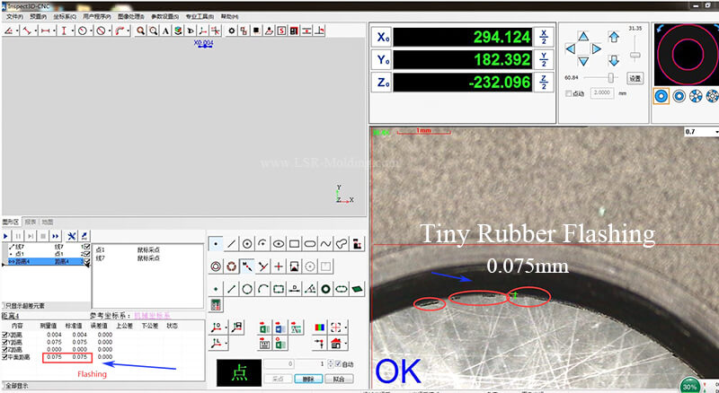 silicone rubber compression molded seal