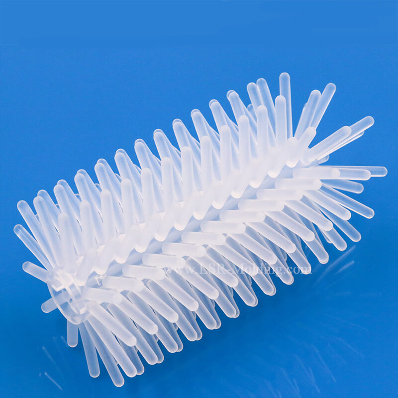 Liquid Silicone Cleaning Brush by Liquid Injection Molding