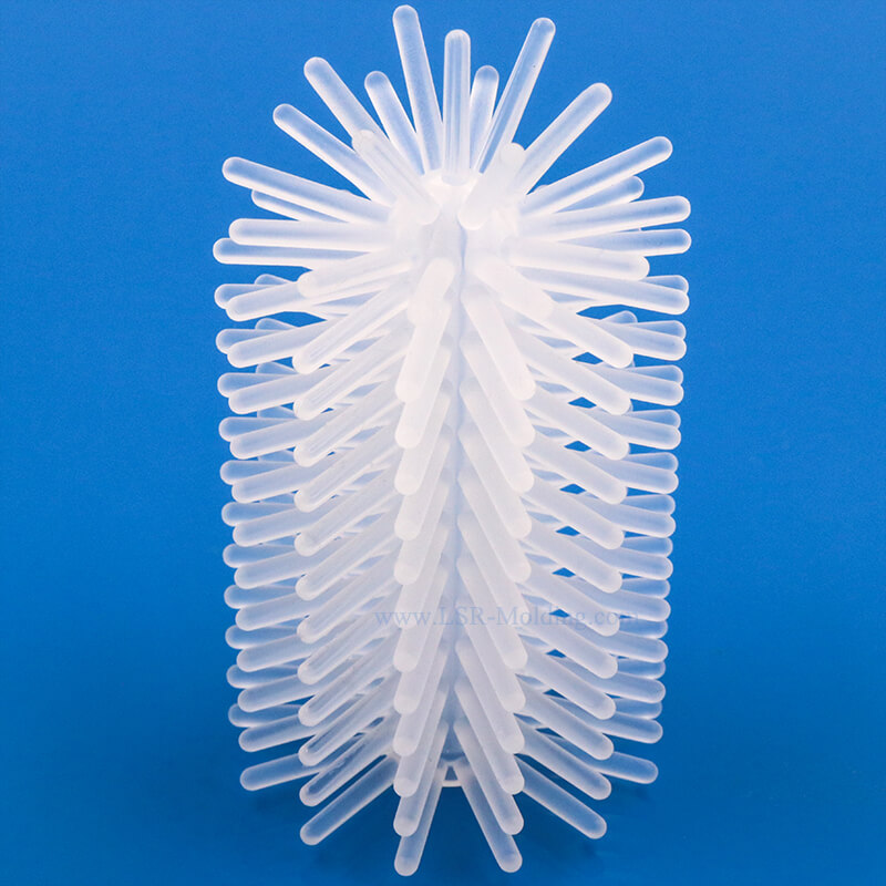 Silicone Cleaning Brush by Silicone Injection Molding