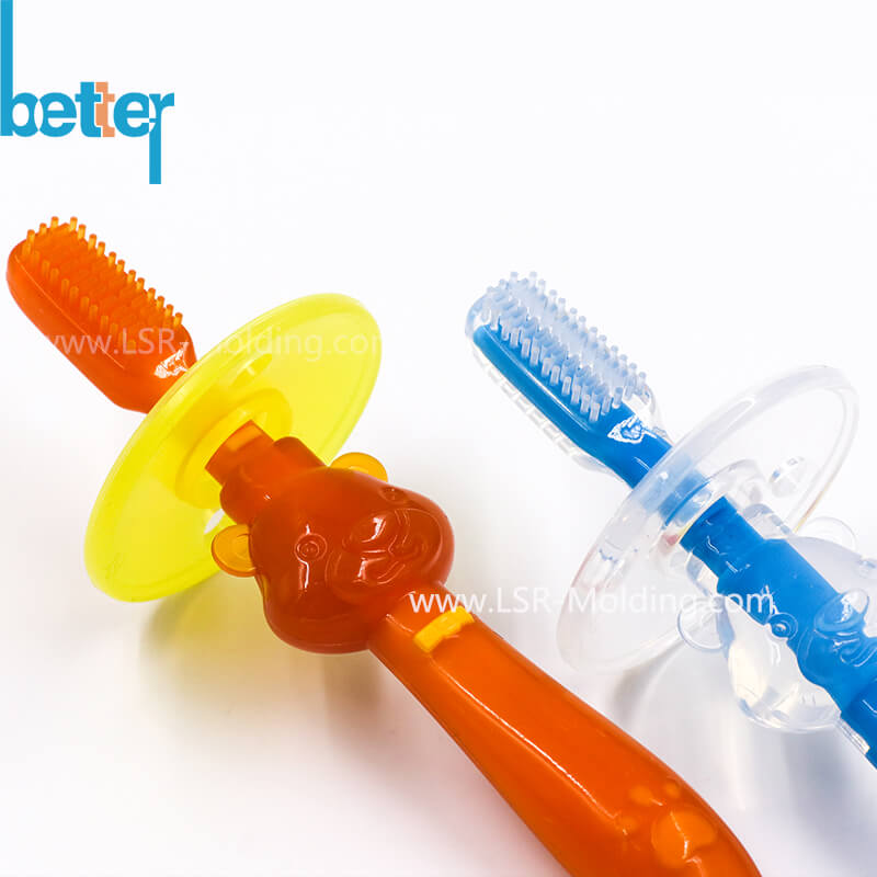 silicone baby toothbrush